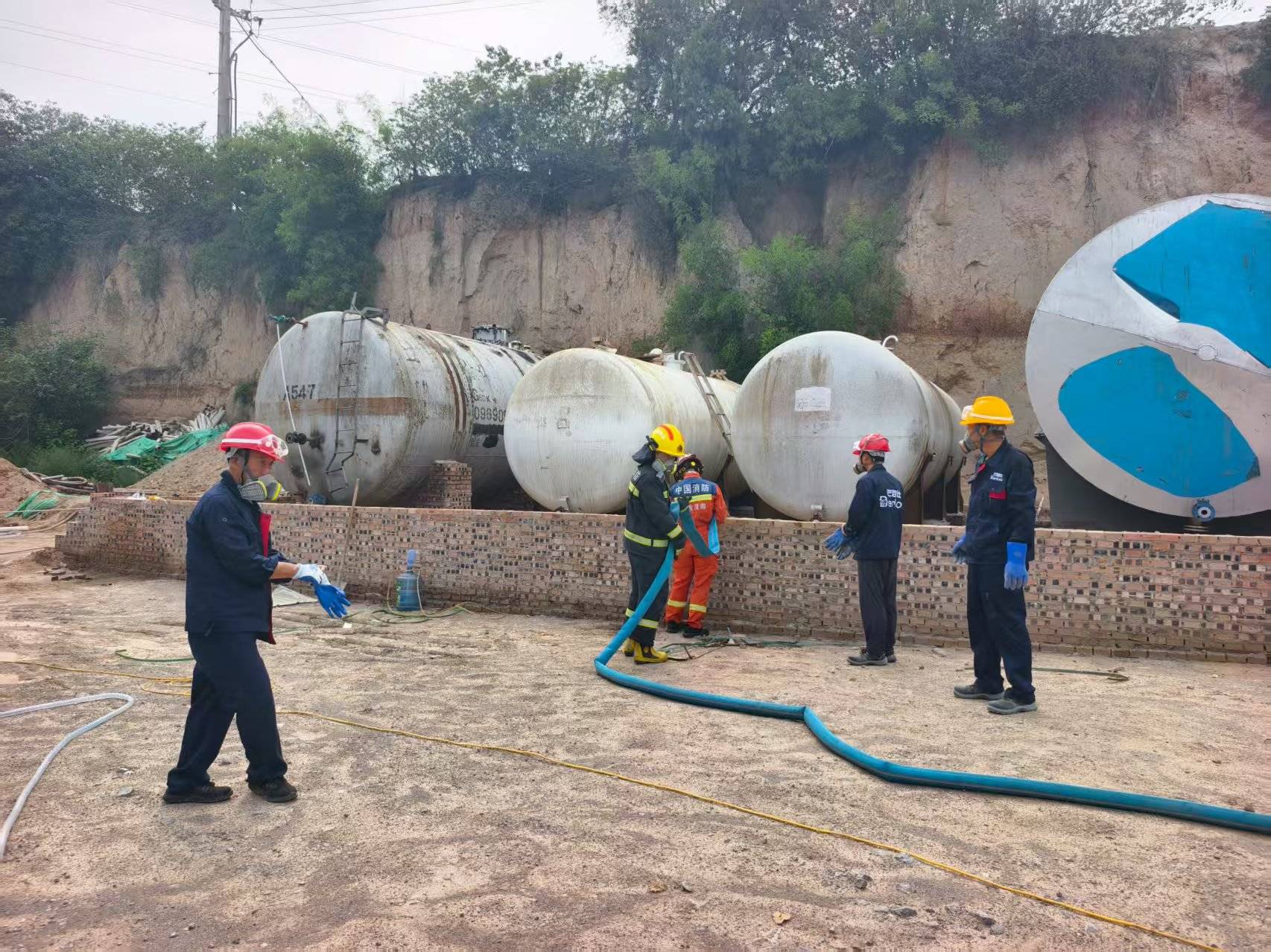 旺财28集团罐体拆除，筑牢危化领域安全！